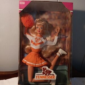 Barbie Vintage UT VOLS University of Tennessee Cheerleader Fashion Doll NRFB
